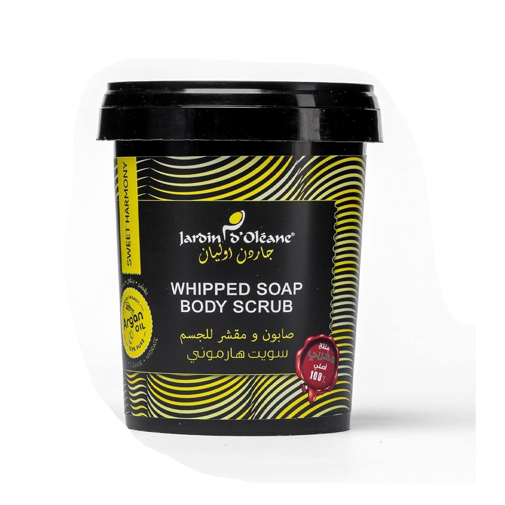 Jardin D Oleane, Whipped Soap And Body Scrub Sweet Harmony 500g