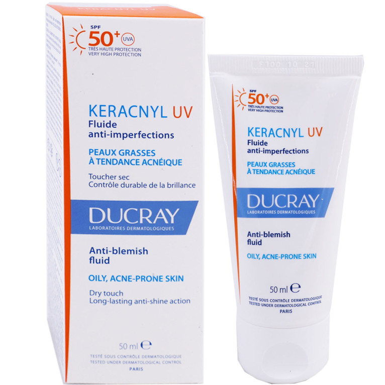 DUCRAY KERACNYL UV FLUIDE ANTI IMPERFECTIONS 50ML