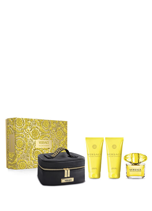 Versace Coffret cadeau  Yellow Diamond 100ml pour femme 4 pièces