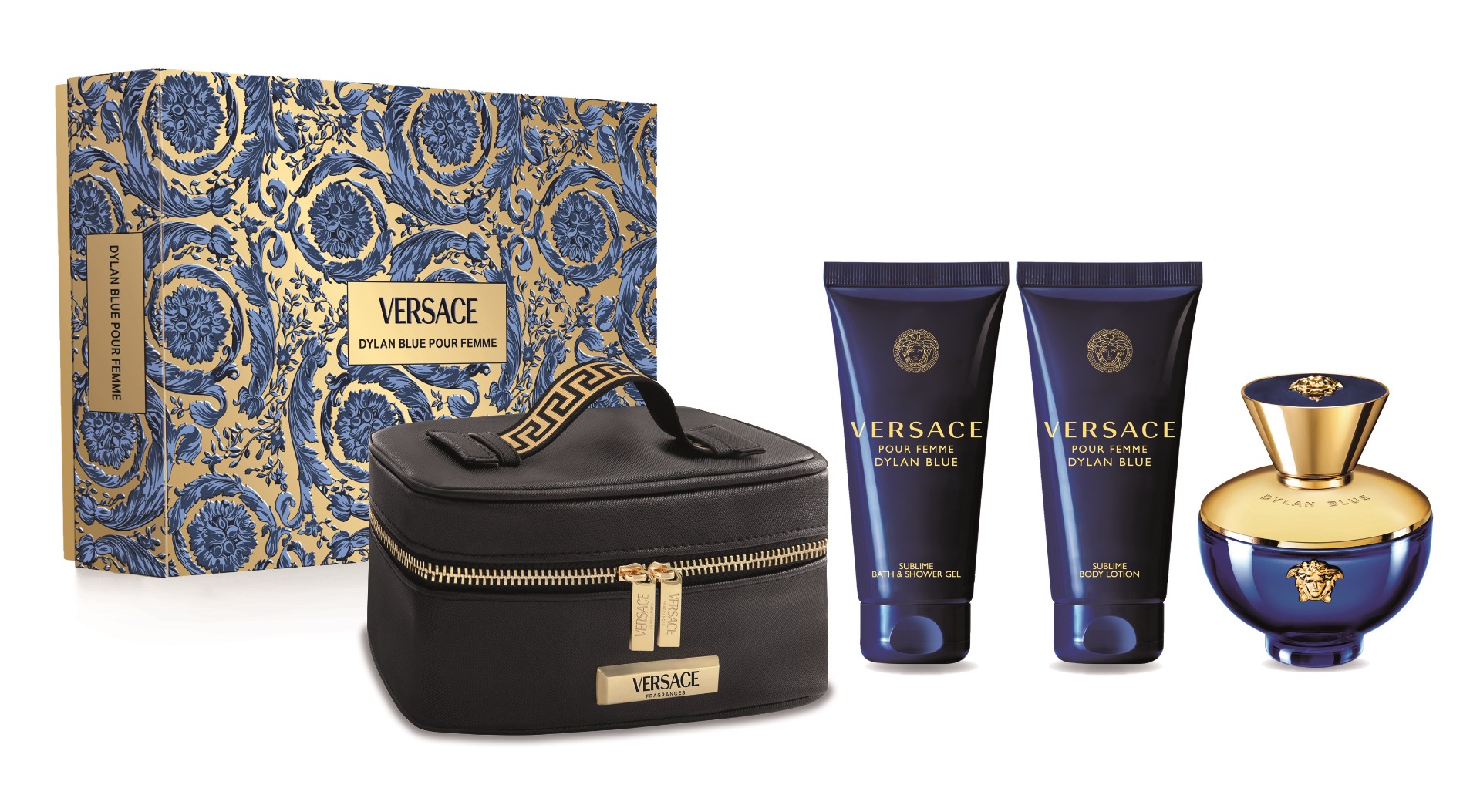 versace-ladies-dylan-blue-gift-set-fragrances 100ml