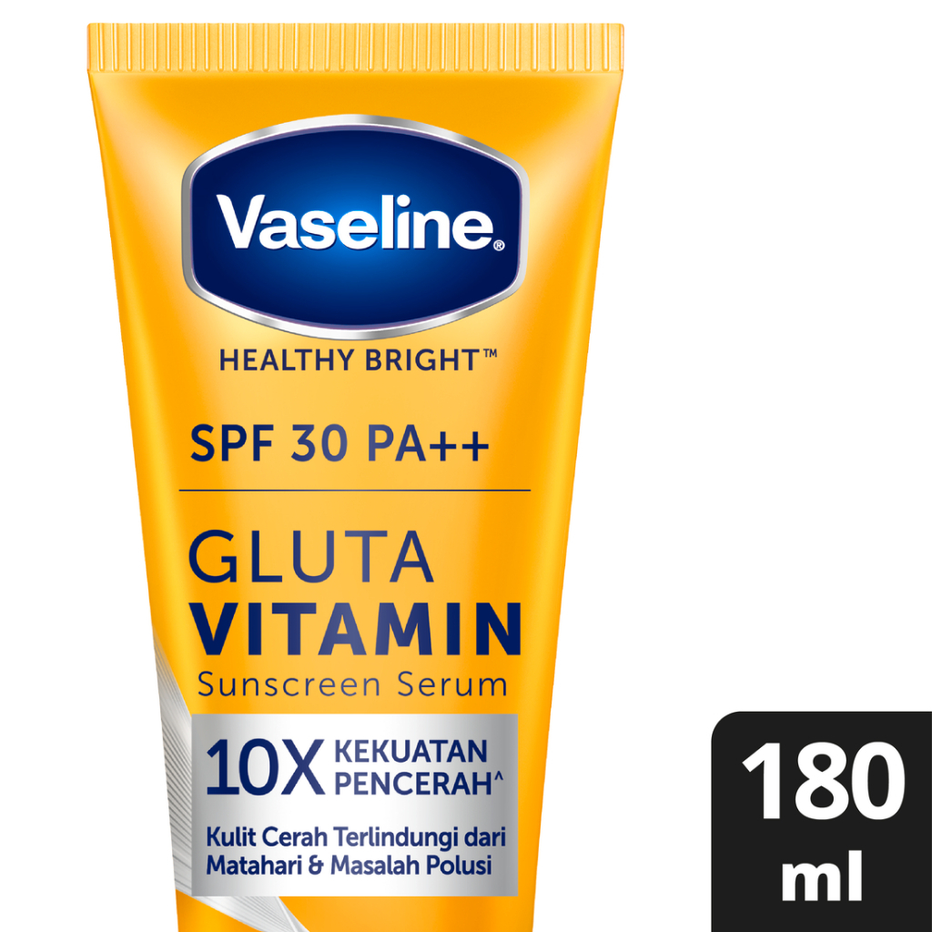 Vaseline Healthy Bright Gluta Vitamin SPF 30 PA++ Sunscreen Serum 180ml