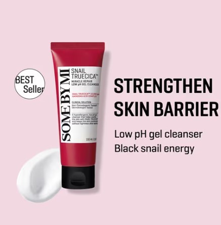 SOMEBYMI Snail Truecica™ Miracle Repair Low PH Gel Cleanser 100ml