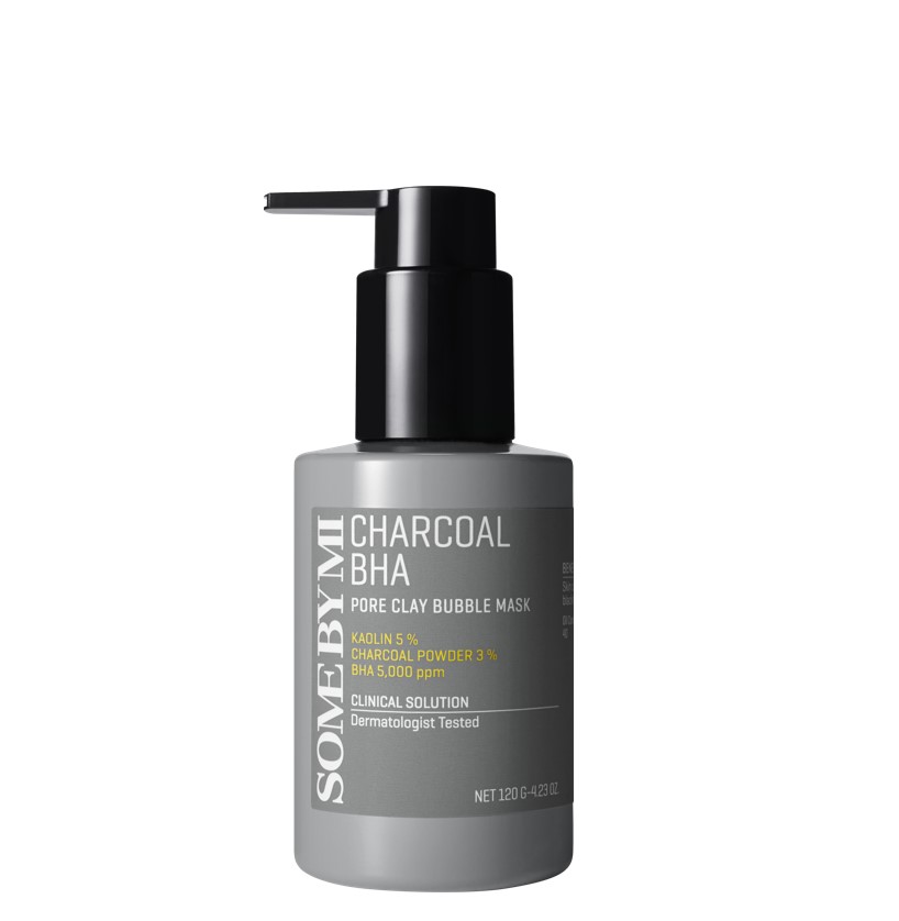 Some By Mi, BHA au charbon, Masque de beauté moussant et désincrustant à l'argile, 120 g