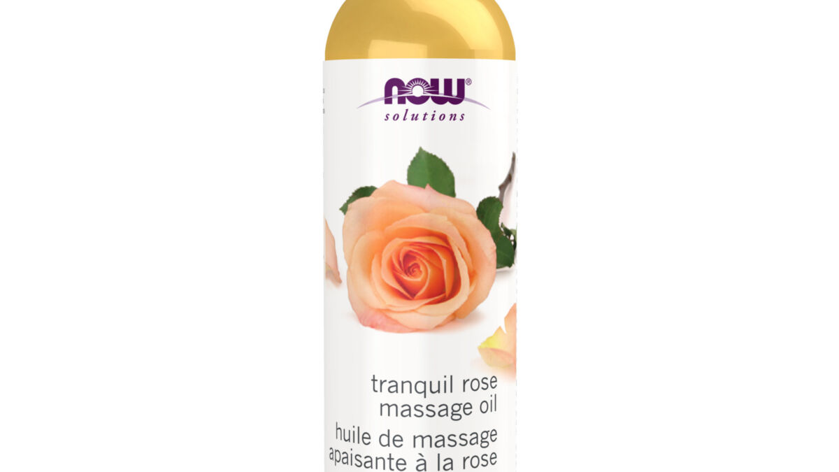 NOW Solutions Tranquil Rose Massage Oil 118ml