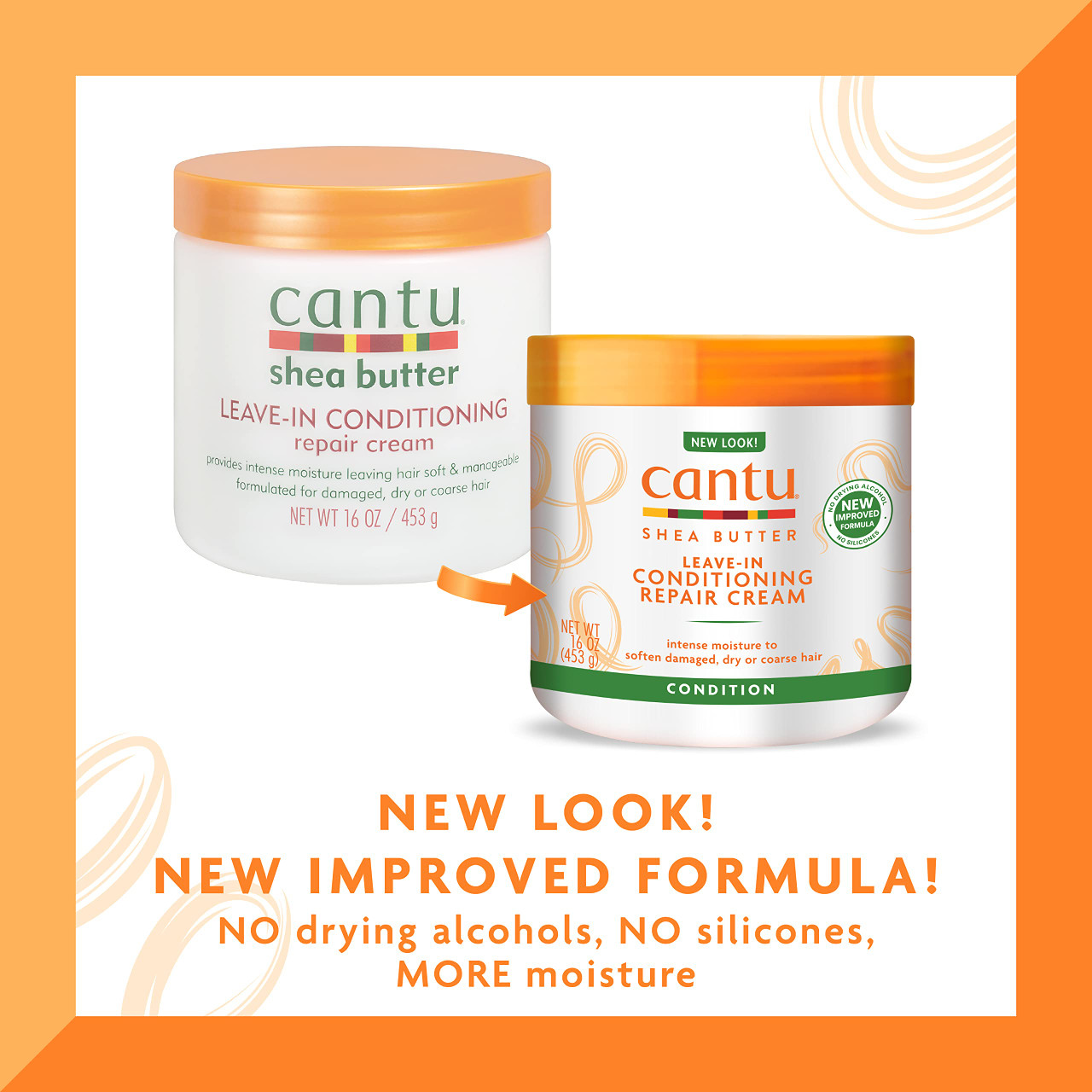 Cantu Shea Butter Leave-in Repair Cream 453g