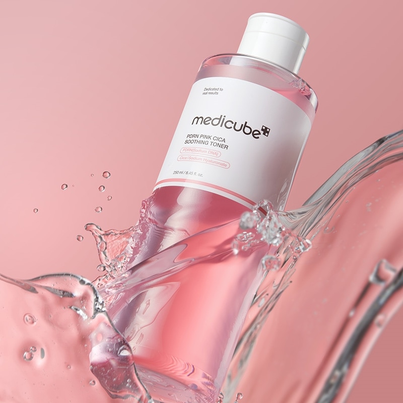 MEDICUBE Lotion tonique apaisante PDRN Pink Cica 250ml