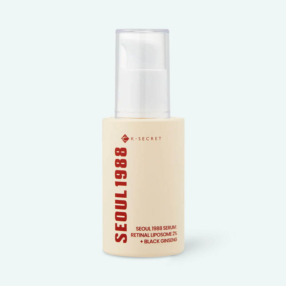 KSECRET – SEOUL 1988 Serum : Retinal Liposome 2% + Black Ginseng 30ml