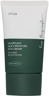 Anua Hearleaf Silky Moisture Suncream 50ml