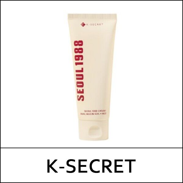 K-SECRET SEOUL 1988 Cream : Snail Mucin 93% + Rice 100ml