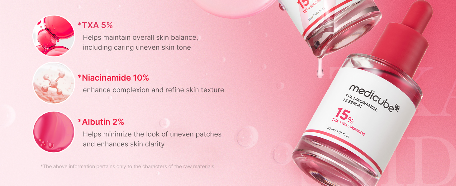 MEDICUBE TXA Niacinamide 15% Serum 30ml