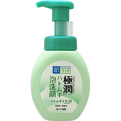 HADALABO GOKUJYUN FACIAL FOAM CLEANSER (PEARL BARLEY) 160 ML