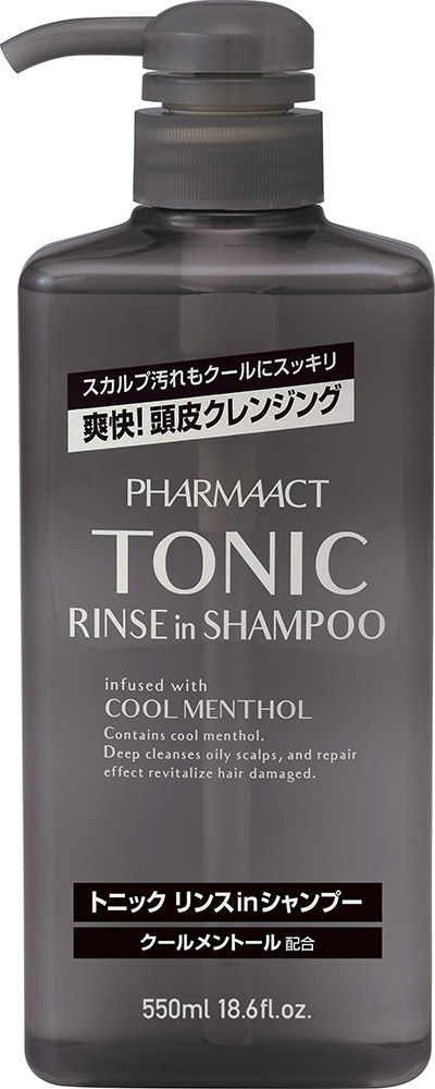 Pharma Act Cool Tonic Rinse In Shampoo 550ml