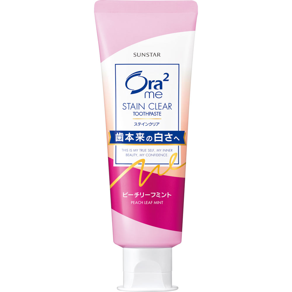 Ora2me Stain Clear Paste Peach Leaf Mint 130g
