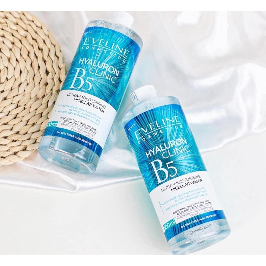 Eveline Hyaluron Clinic Micellar Water 500 ml