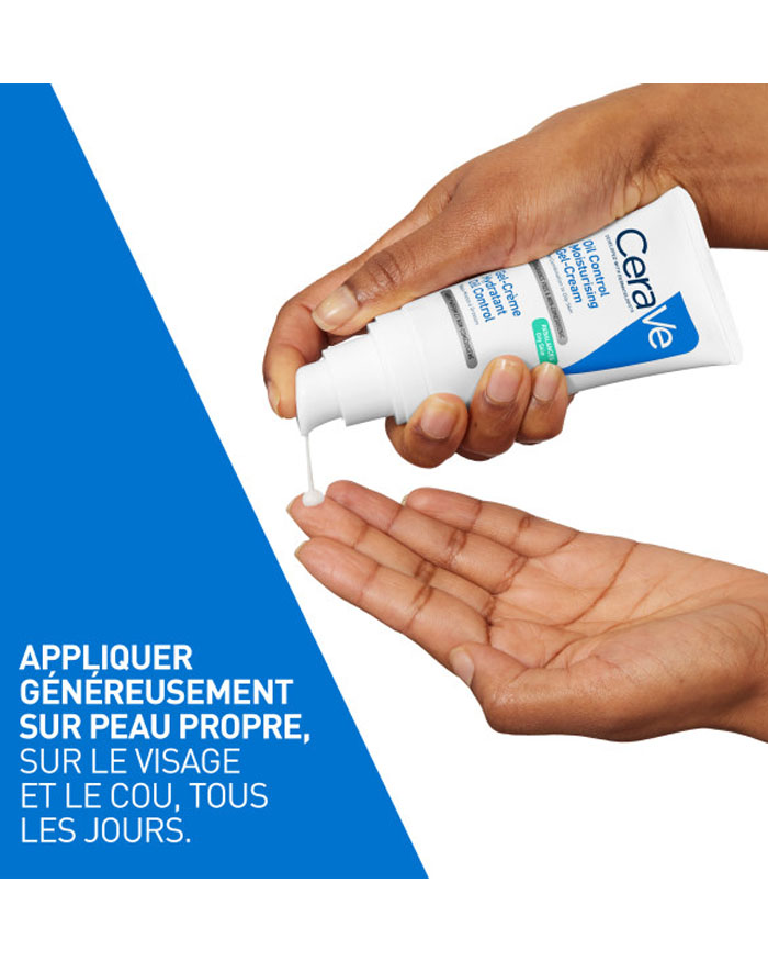 CeraVe Gel-Crème Hydratant Oil Control Peau Mixte à Grasse