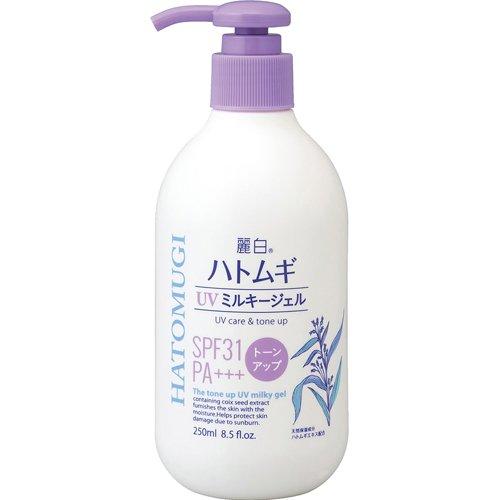 HATOMUGI SPF 31 The Tone up UV Milky Gel 250ml