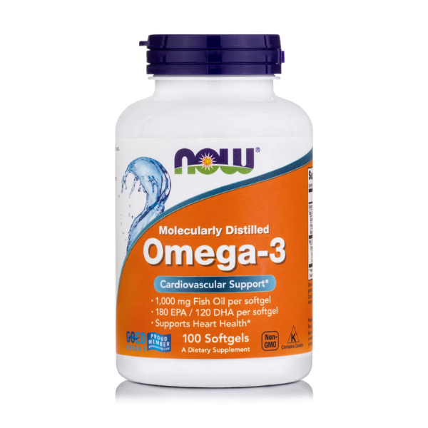 Now Foods Omega 3, 100 Softgels