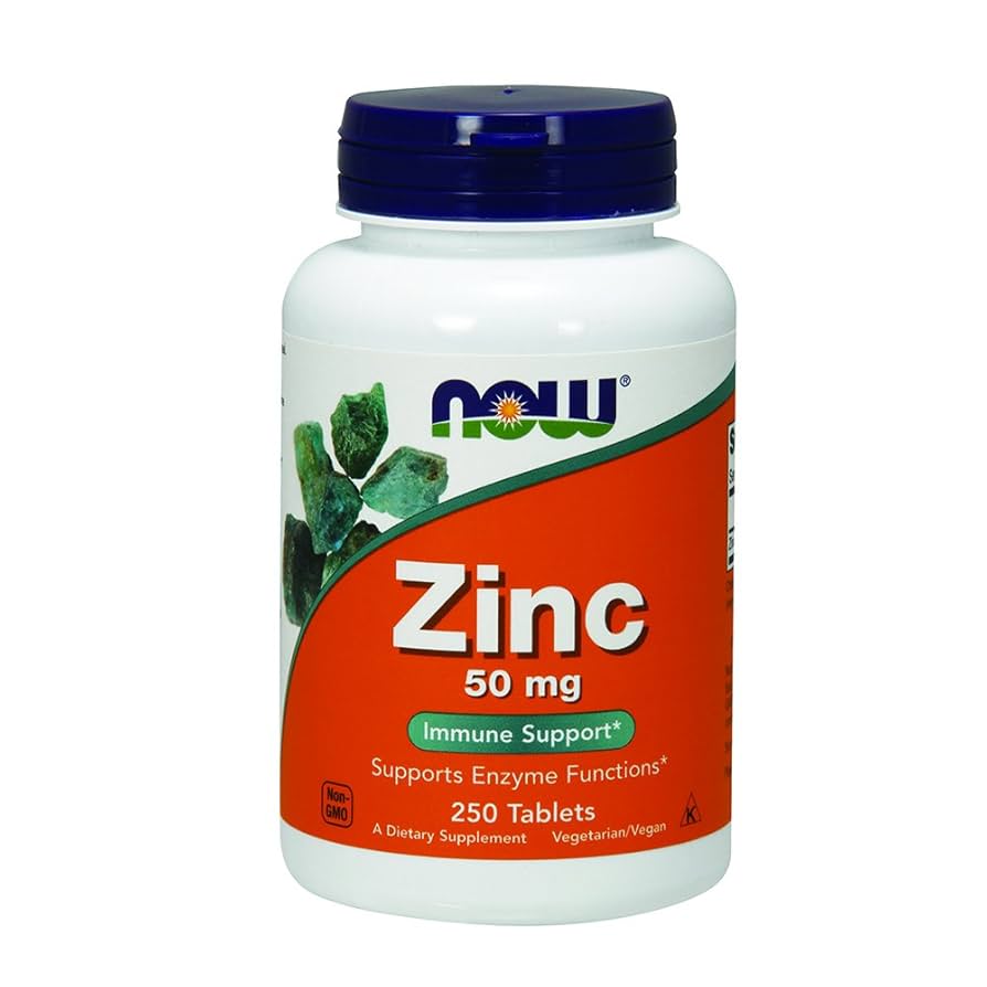 Now Foods, Zinc Gluconate 50 mg, 250 Tablets