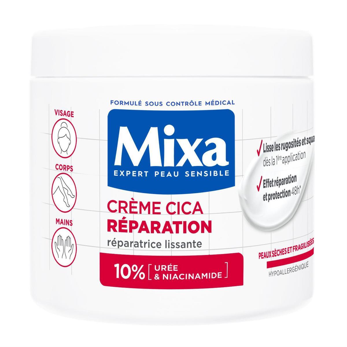 Mixa Lait Corps Réparateur Peaux Sèches et Sensibles  400ml