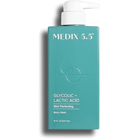 Medix 5.5 Glycolic + Lactic Acid Skin Perfecting Body Wash 444ml