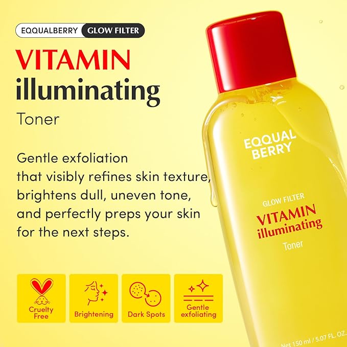EQQUALBERRY VITAMIN ILLUMINATING TONER 150ML