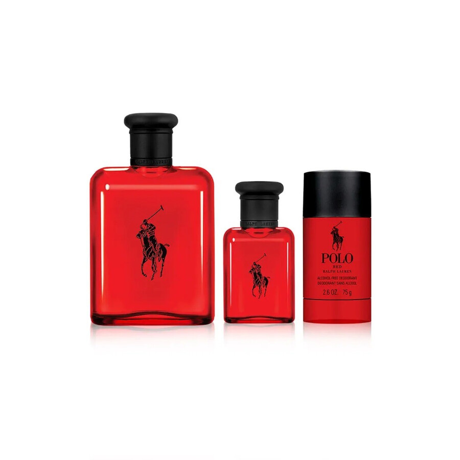Ralph Lauren Polo Red EDT 125 ml + EDT 40 ml + Deo