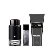 Montblanc Explorer Men's Perfume Set: Eau de Parfum 100ml + Travel Size 15ml + Shower Gel 100ml