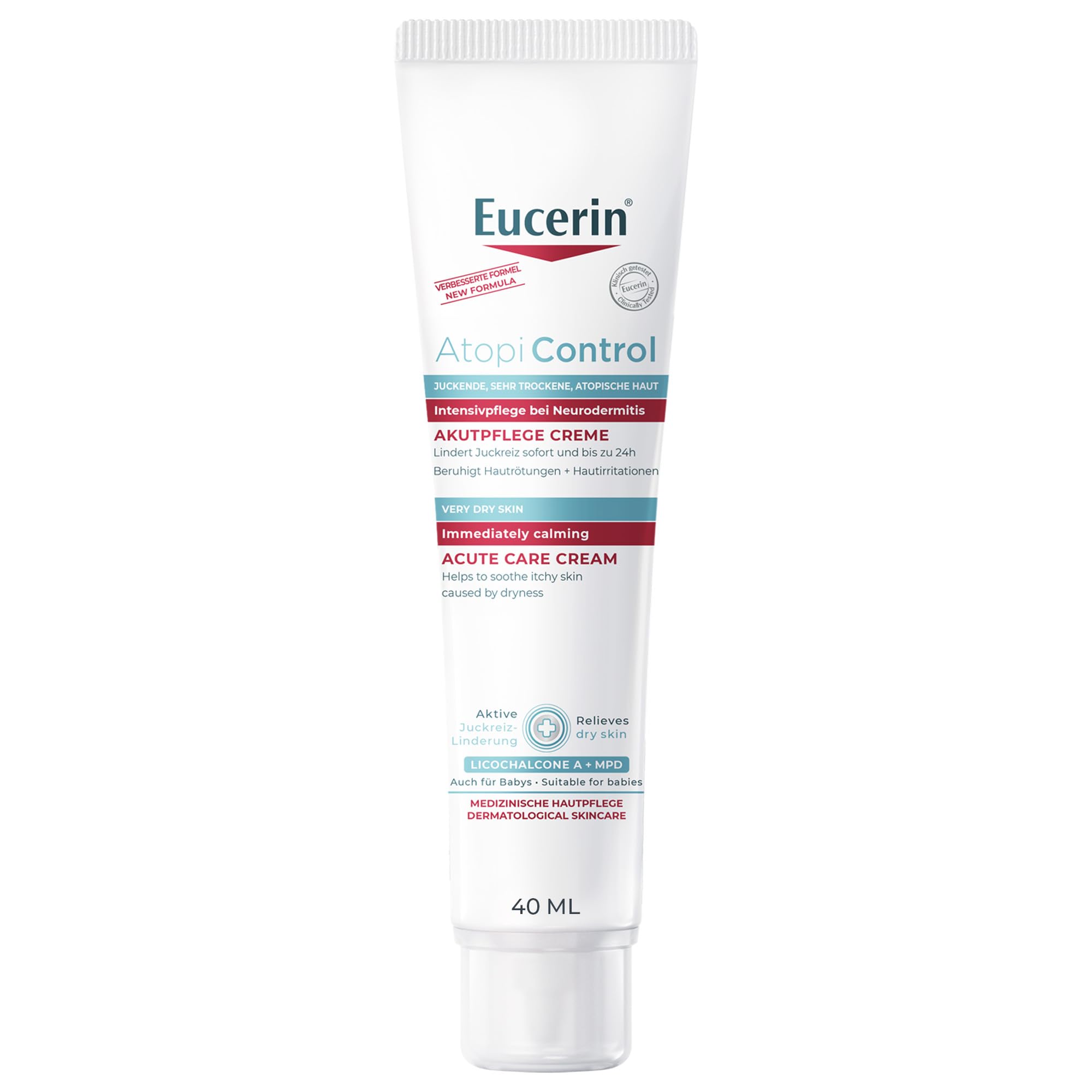 Eucerin Atopicontrol Intensive Soothing Cream for Very Dry Skin 40ml
